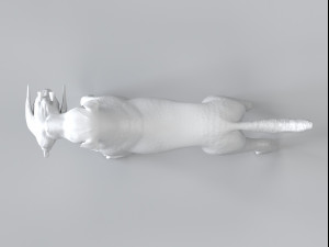 Labrador figure for 3d print 3D-Druckmodell