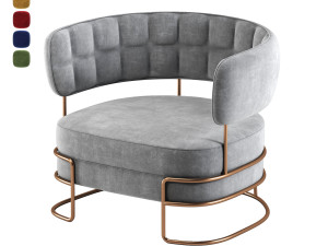 madison armchair 3D Model