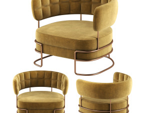 madison armchair 3D Model