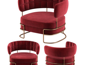 madison armchair 3D Model
