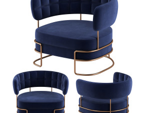 madison armchair 3D Model