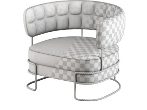madison armchair 3D Model