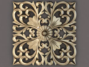 decorative ornament vol 01 3D Model