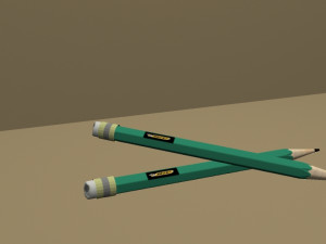 pencils 3Dモデル
