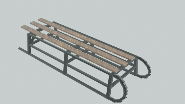 sleigh Modèles 3D en vedette .c4d .max .obj .3ds .fbx .stl .blend 