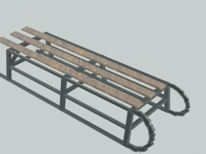 slitta Modello di stampa 3D