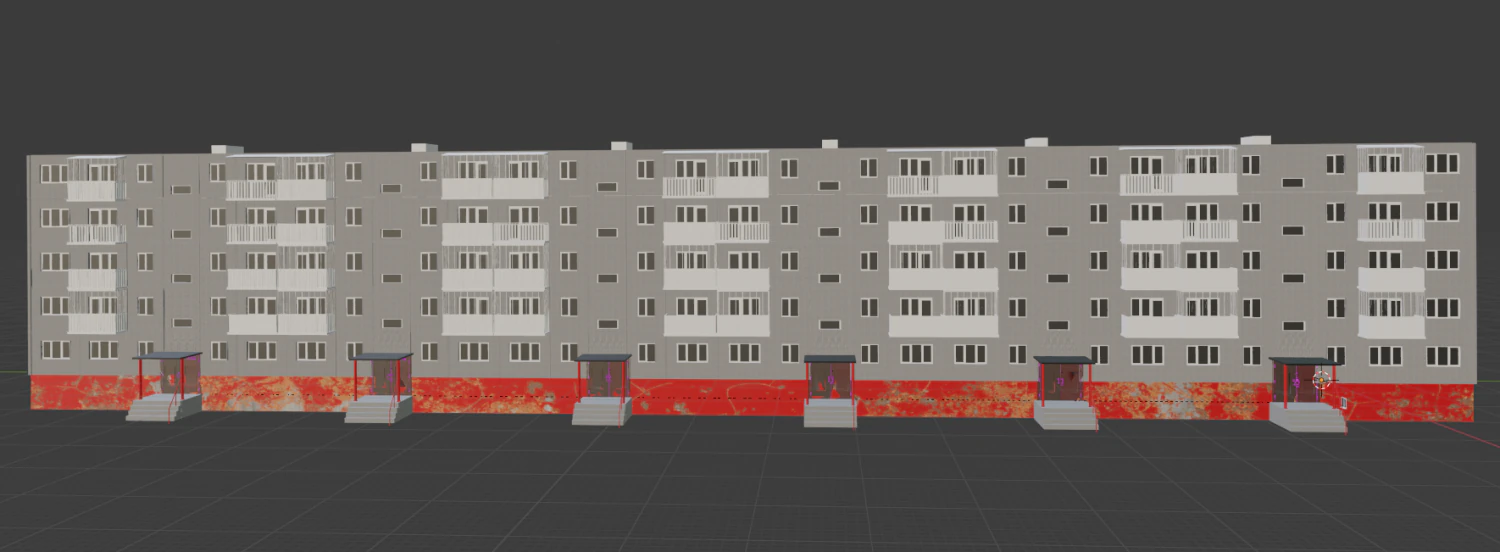 house sssr 3D Model .c4d .max .obj .3ds .fbx .stl .blend 