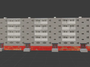Haus SSSR 3D Modell