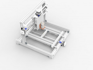 prototype cnc router small budget 3D मॉडल