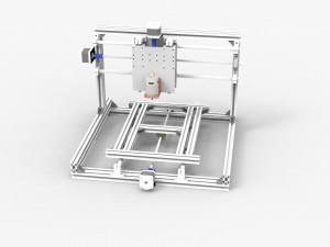 prototype cnc router small budget 3D मॉडल