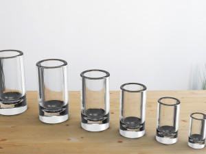 glass set 3D मॉडल