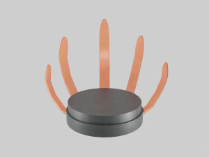 3d rendering background display for product and miniature Modelo 3D