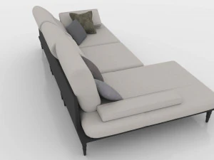 sof&aacute; interior Modelo 3D