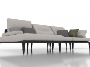 interior sofa Modelo 3D