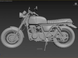 motorcycle 7 250cc 3D Model