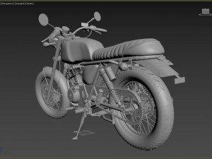 motorcycle 7 250cc 3D Model