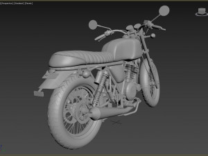 motorcycle 7 250cc 3D Model