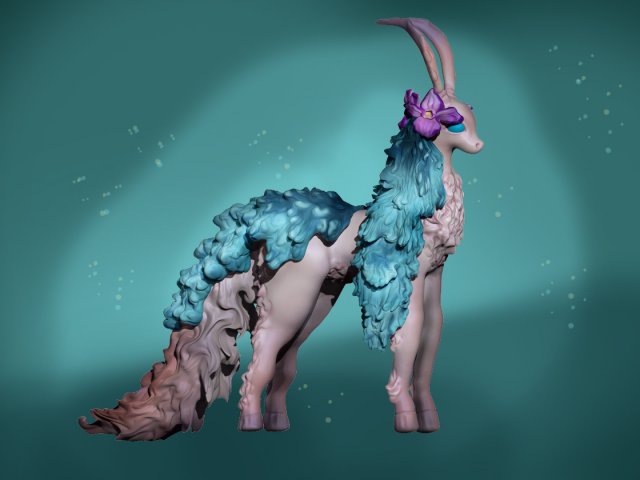 magic pony 3D मॉडल .c4d .max .obj .3ds .fbx .stl .blend 