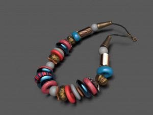 beads made in maya 3D Model