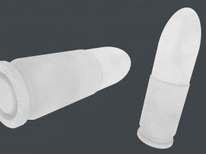 bullet perfect low-poly 3D Model