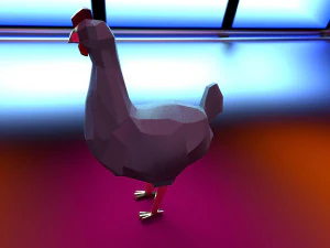 курка 3D Модель