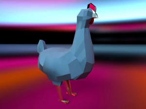 курка 3D Модель