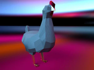 курка 3D Модель