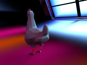 курка 3D Модель