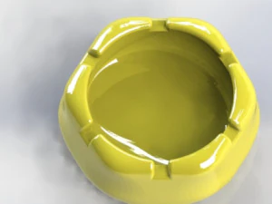 ashtray 3D Print Model