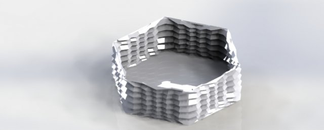hexa planter Modelo de Impressão 3D .c4d .max .obj .3ds .fbx .stl .blend 