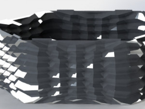 hexa planter Modelo de Impressão 3D