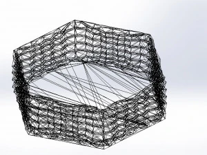 hexa planter 3D Print Model
