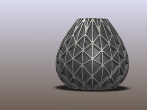 modern planter Model do druku 3D