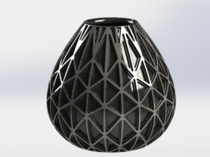 modern planter Model do druku 3D