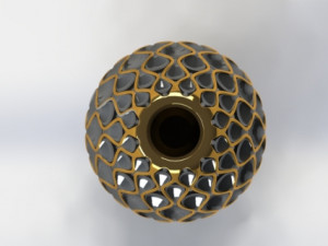 2 new 3d printable planters Model Cetak 3D