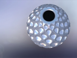 2 new 3d printable planters Model Cetak 3D