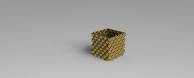 geometric planter 3D Print Model .c4d .max .obj .3ds .fbx .stl .blend 