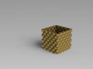 plantador geom&eacute;trico Modelo de Impressão 3D