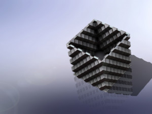 geometric planter 3D Print Model
