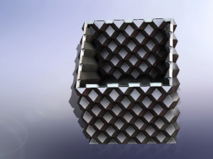 geometric planter 3D Print Model