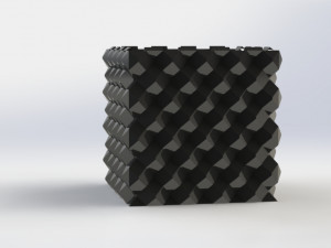 geometric planter 3D Print Model
