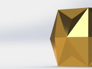 geometric planter Modello di stampa 3D