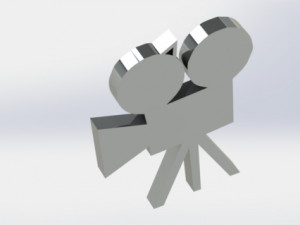 antique camera pendant 3D Print Model