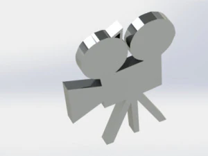 antique camera pendant 3D Print Model