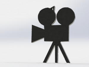 antique camera pendant 3D Print Model
