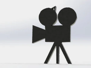 antique camera pendant 3D Print Model