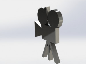 antique camera pendant 3D Print Model