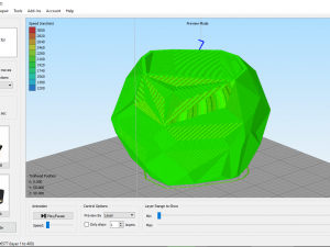 geometric pot Model do druku 3D