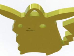 pikachu pendant 3D 打印模型