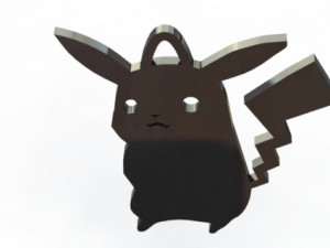 pikachu pendant 3D 打印模型